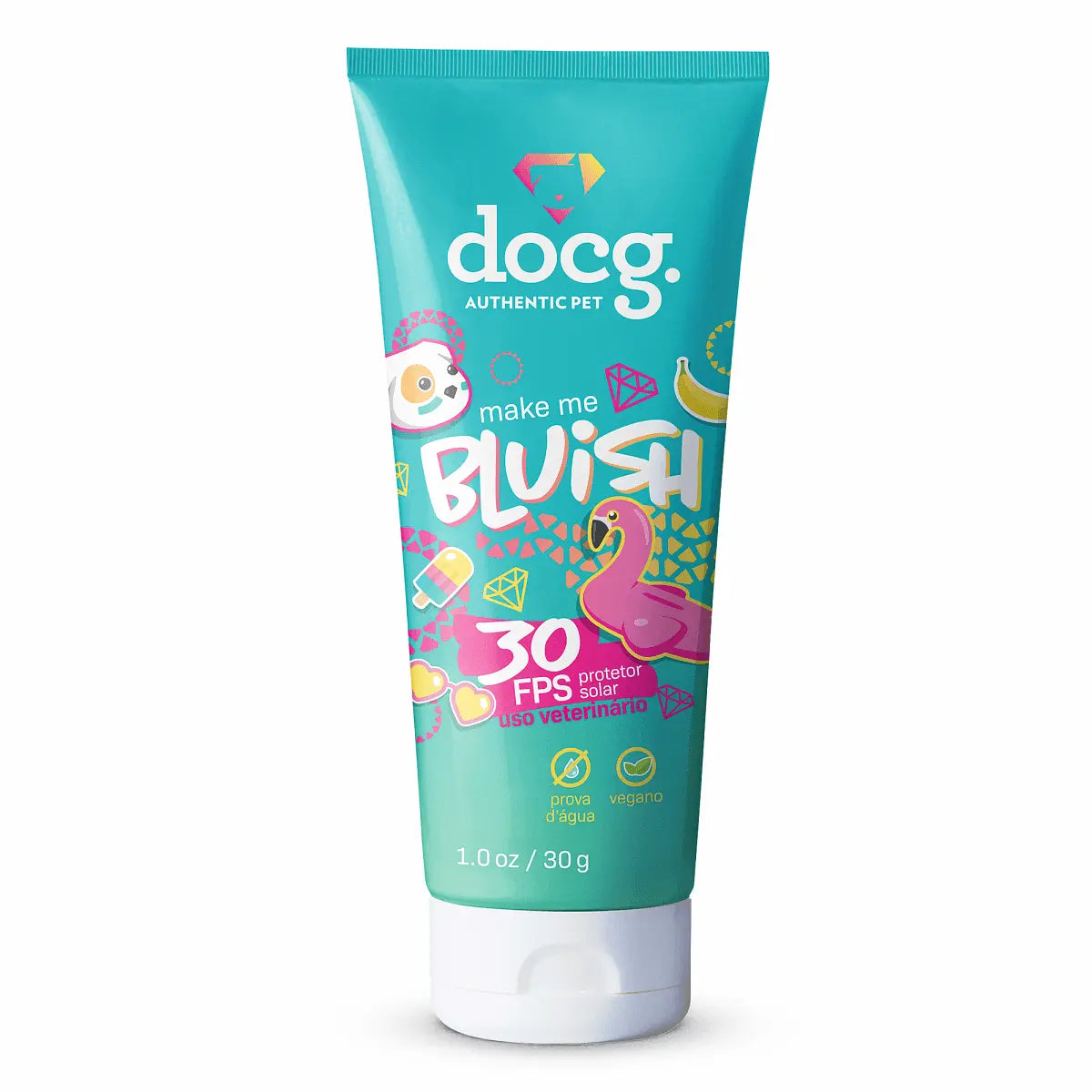 Bloqueador Solar Para Perro Azulado 30 GR