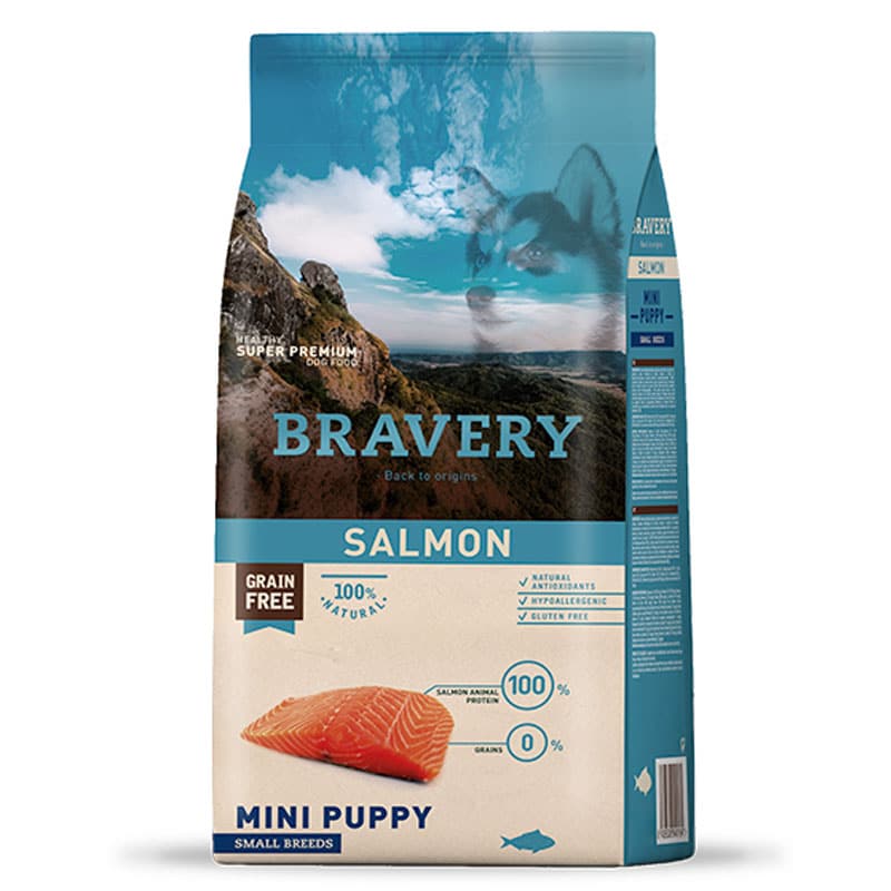 Bravery Salmon Mini Puppy 2kg