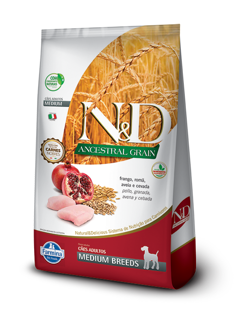 N Y D Ancestral Perro Med Pollo 10.1kg