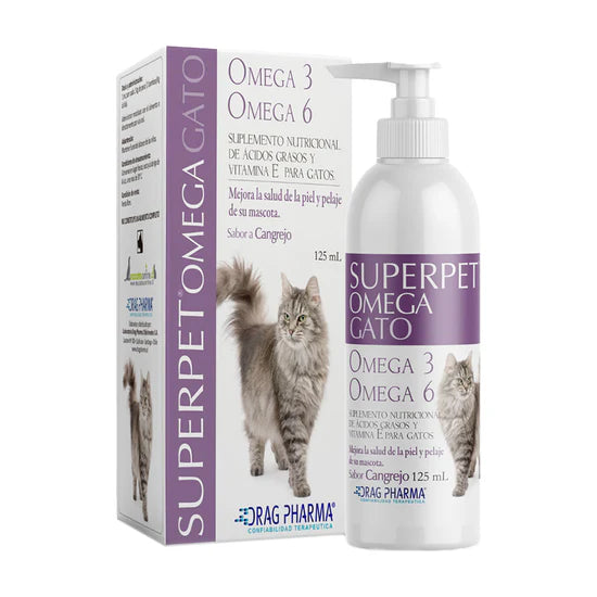 Super Pet Omega Gato 125 ML