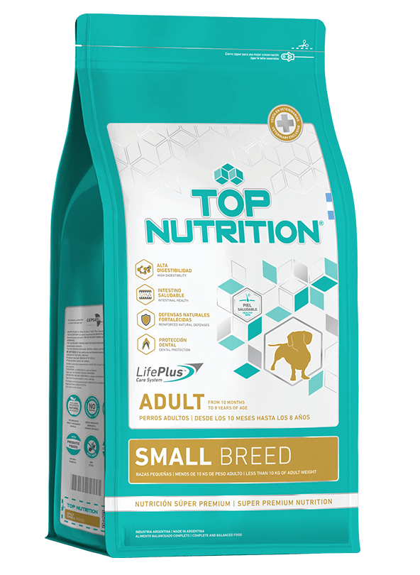 Top Nutrition Adulto Raza Pequeña Raza Pequeña 3 KG