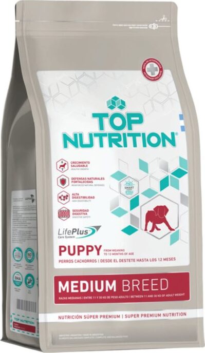 Top Nutrition Cachorro Raza Mediana 3 KG