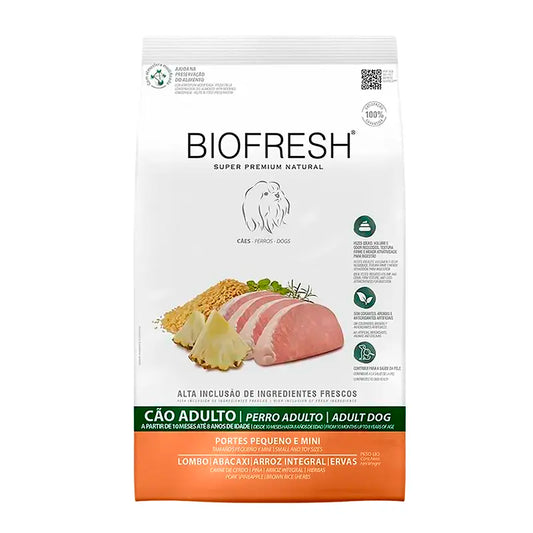 Biofresh Adulto Raza Pequeñamini Carne Cerdo Piña 3 KG