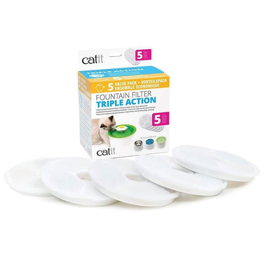 Catit Filtro Fuente Triple Accion 5un