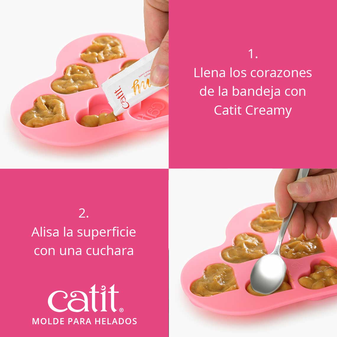 Catit Hielera Creamy De Silicona