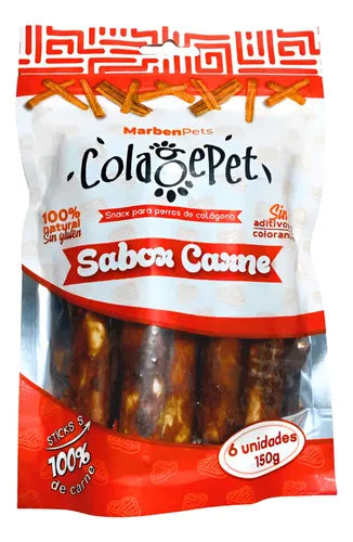 Doypack Colagepet Carne M 6 Pcs