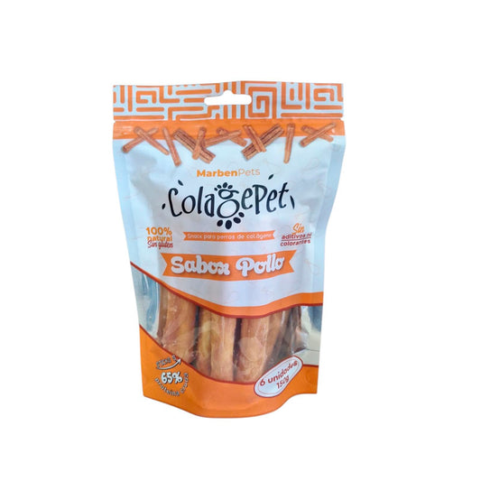 Doypack Colagepet Pollo L 6 Pcs