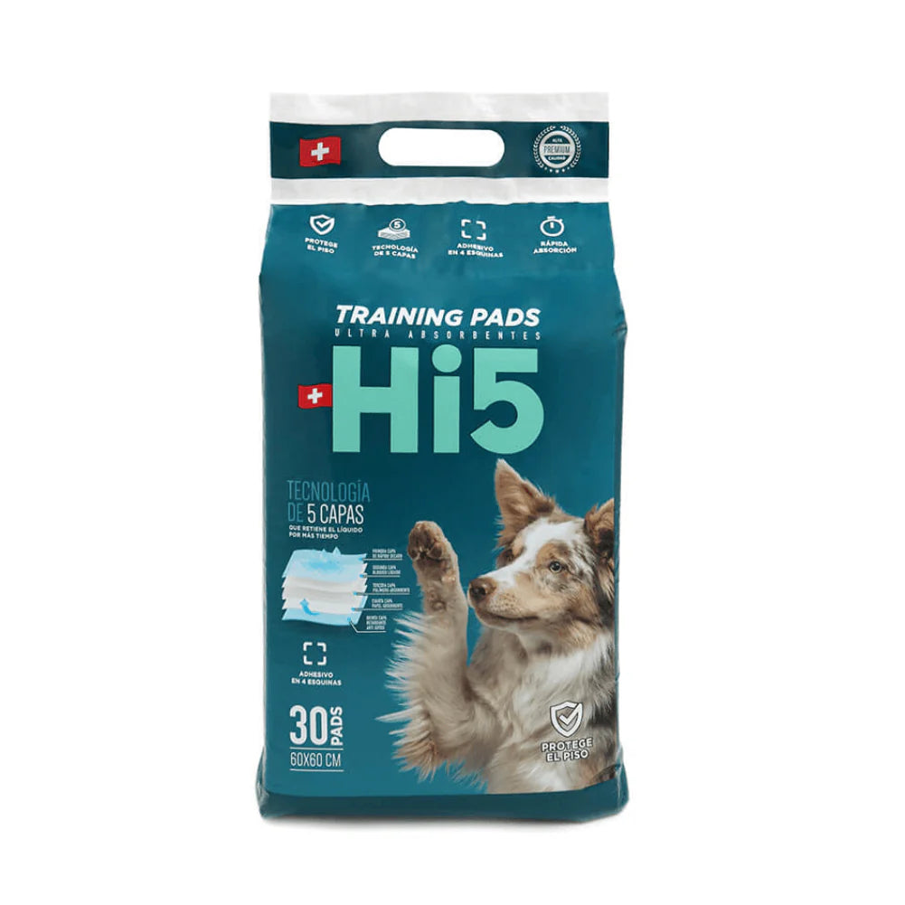 Hi 5 Sabanillas De Adiestramiento Cachorro 30 Uni