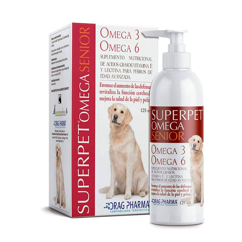 Super Pet Senior 125ml Omega