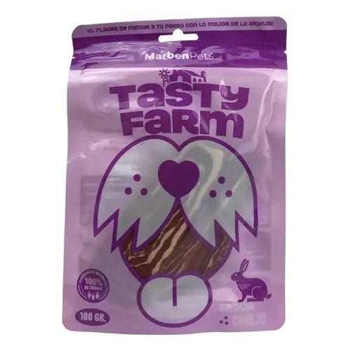 Tf Rebanadas De Conejo Para Perro Tasty Farm 100 GR