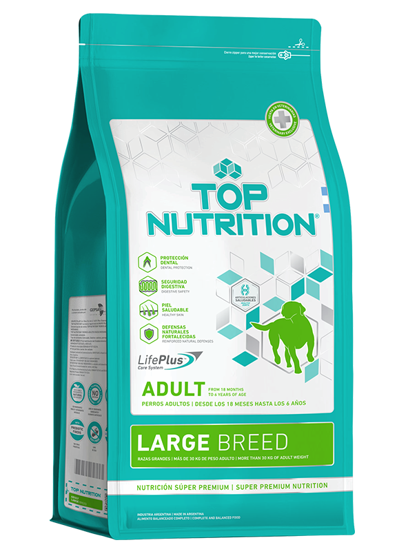 Top Nutrition Adulto Raza Grande 15kg