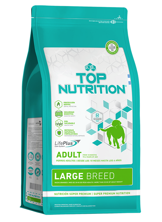 Top Nutrition Adulto Raza Grande 15kg