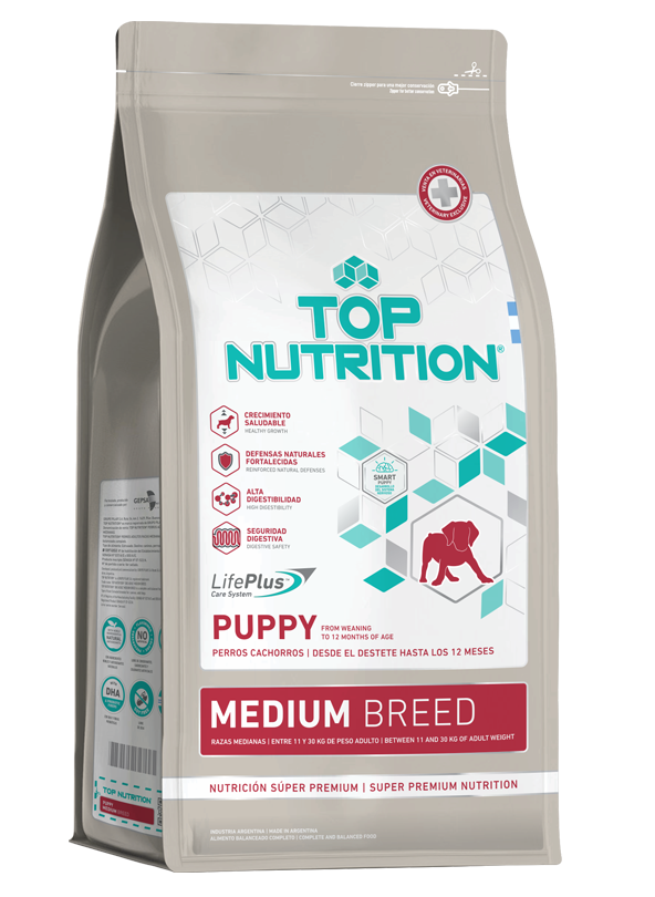 Top Nutrition Cachoroo Raza Mediana 15 KG