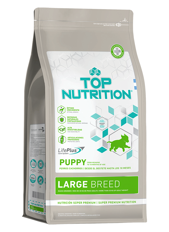 Top Nutrition Cachorro Razas Grandes 15 KG