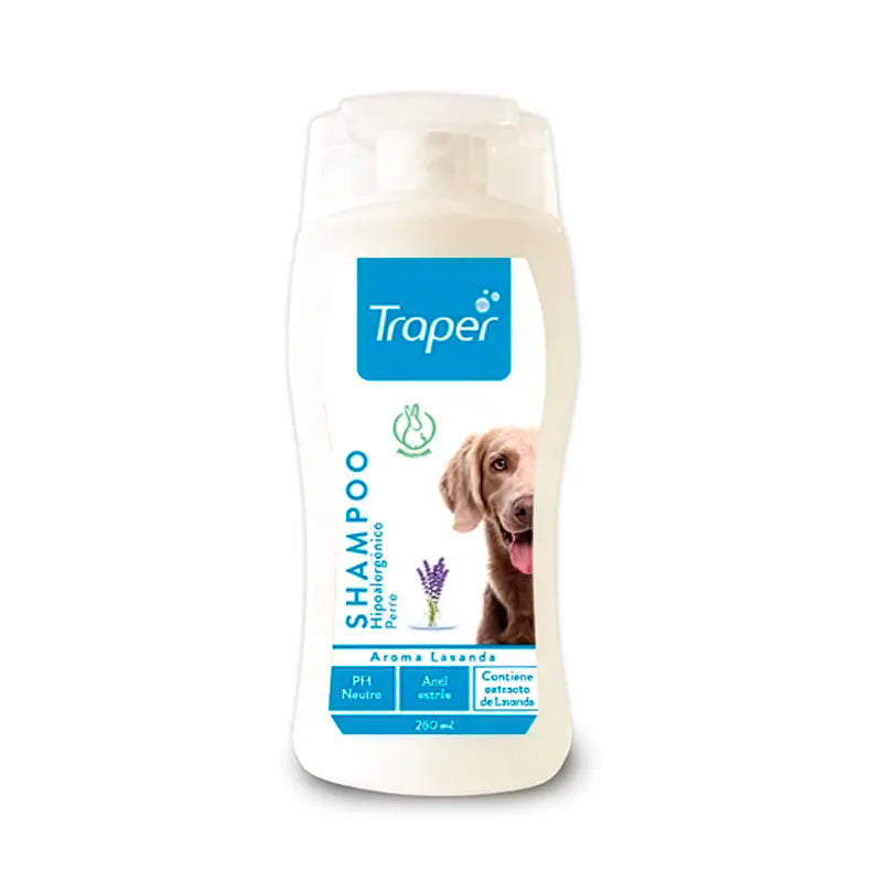 Traper Shampoo Hipoalergencio Neutro Perro 260 ML