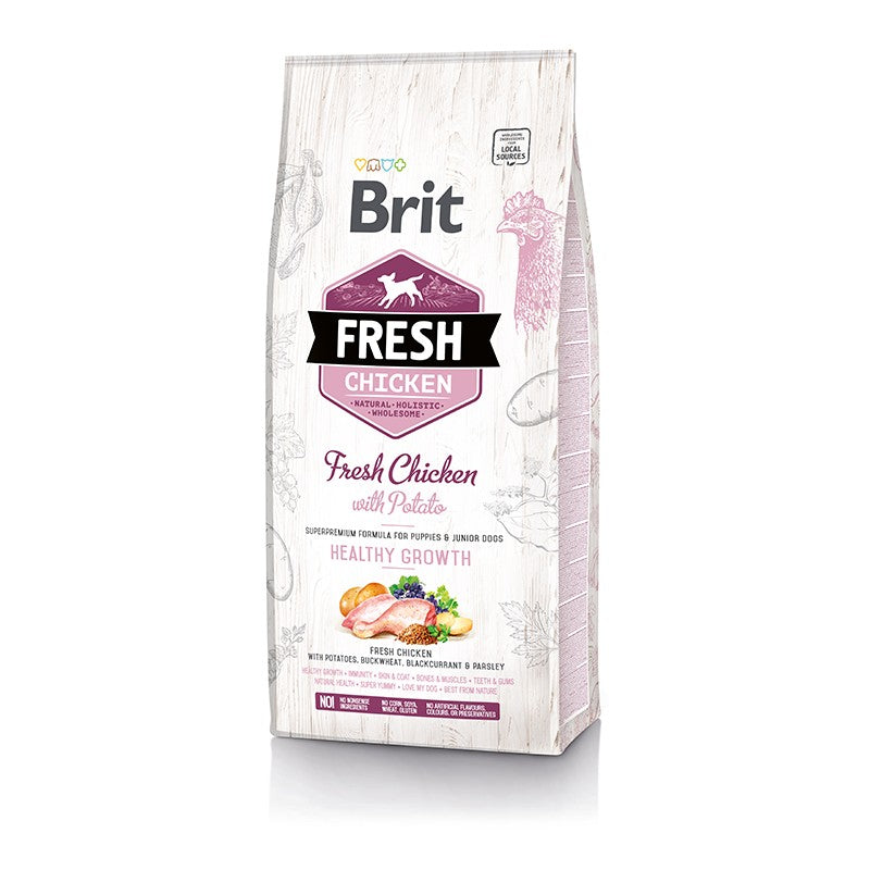 BRIT Fresh Chicken Potato Puppy – 12 KG