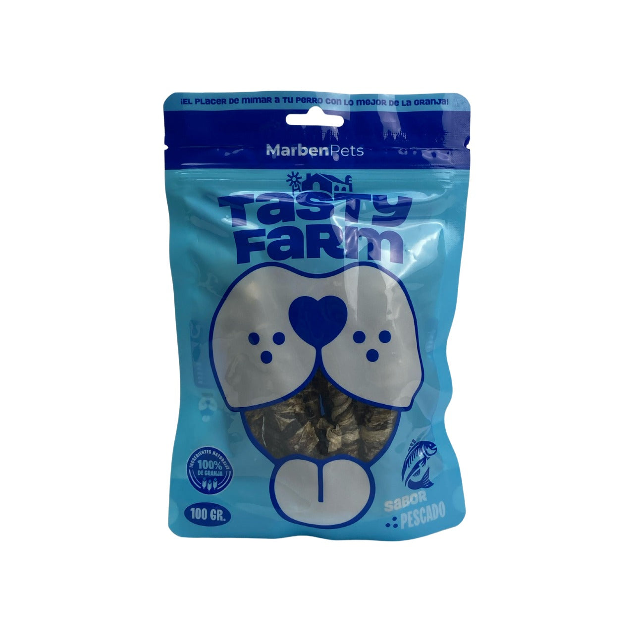Tf Pescadito Envuelto En Pollo Para Perro Tasty Farm 100 Grs