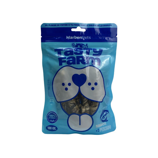 Tf Pescadito Envuelto En Pollo Para Perro Tasty Farm 100 Grs